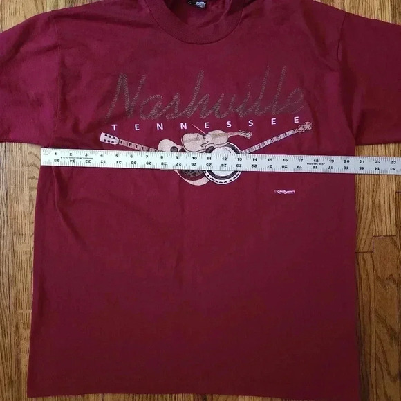 Vintage Nashville Tennessee Single Stitch Shirt Size Large - Picture 5 of 6